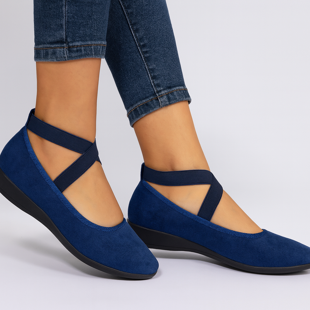 Saskia | Stilvolle Slip-On Wedges für den Alltag