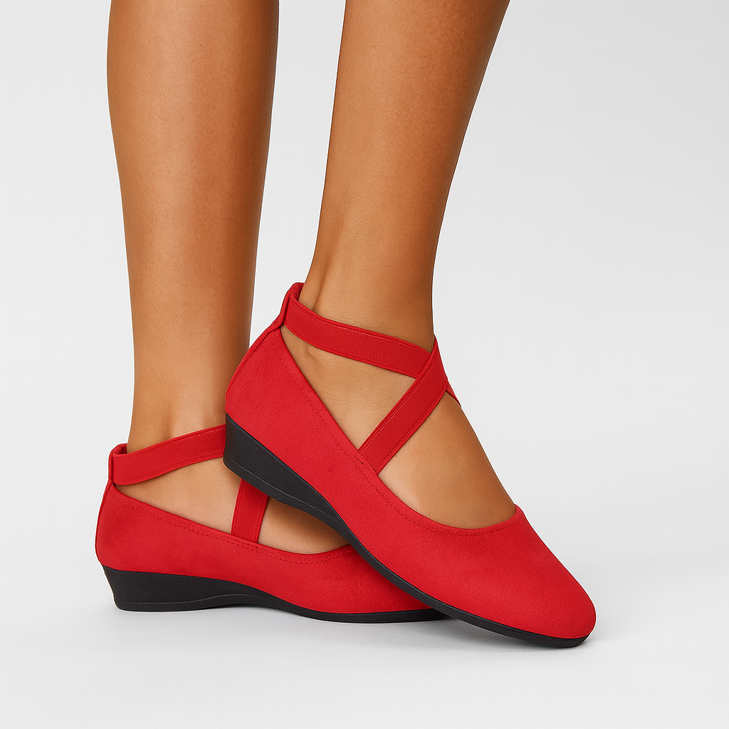 Saskia | Stilvolle Slip-On Wedges für den Alltag