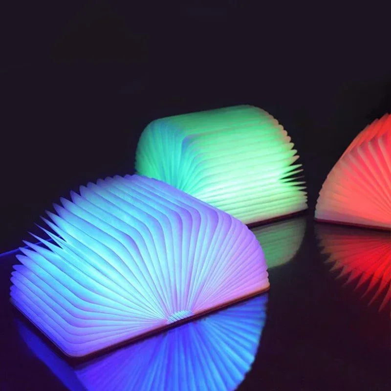 LumiFold elegante faltbare Buchlampe