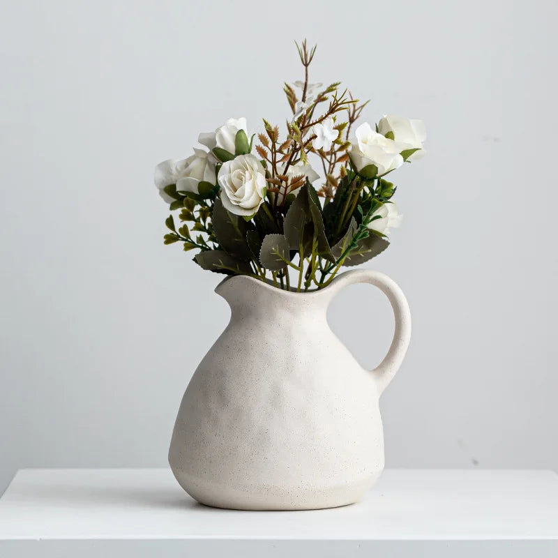 GlossyCharm - Texturiert keramische Vase