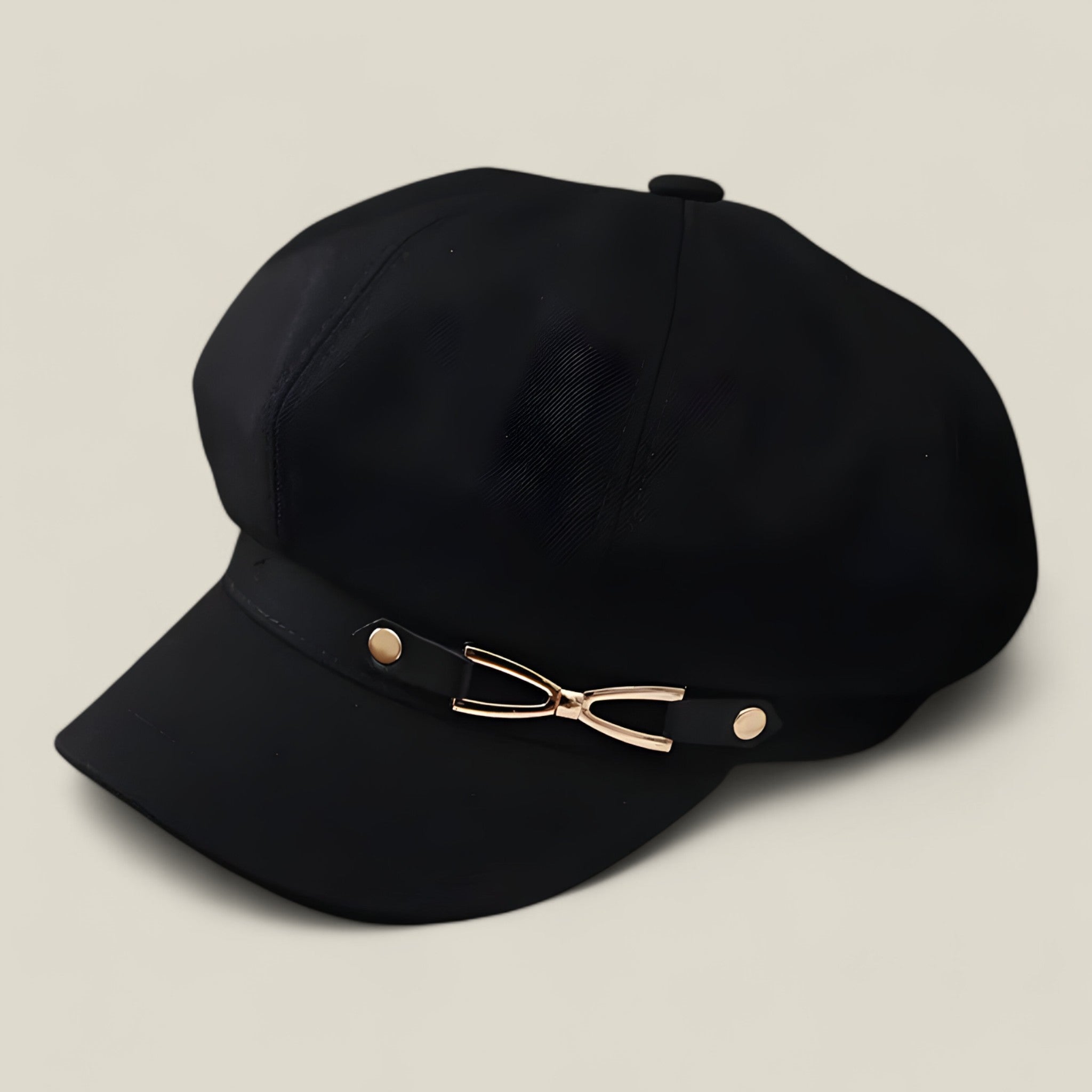 Claire stilvolle fette achteckige Baret