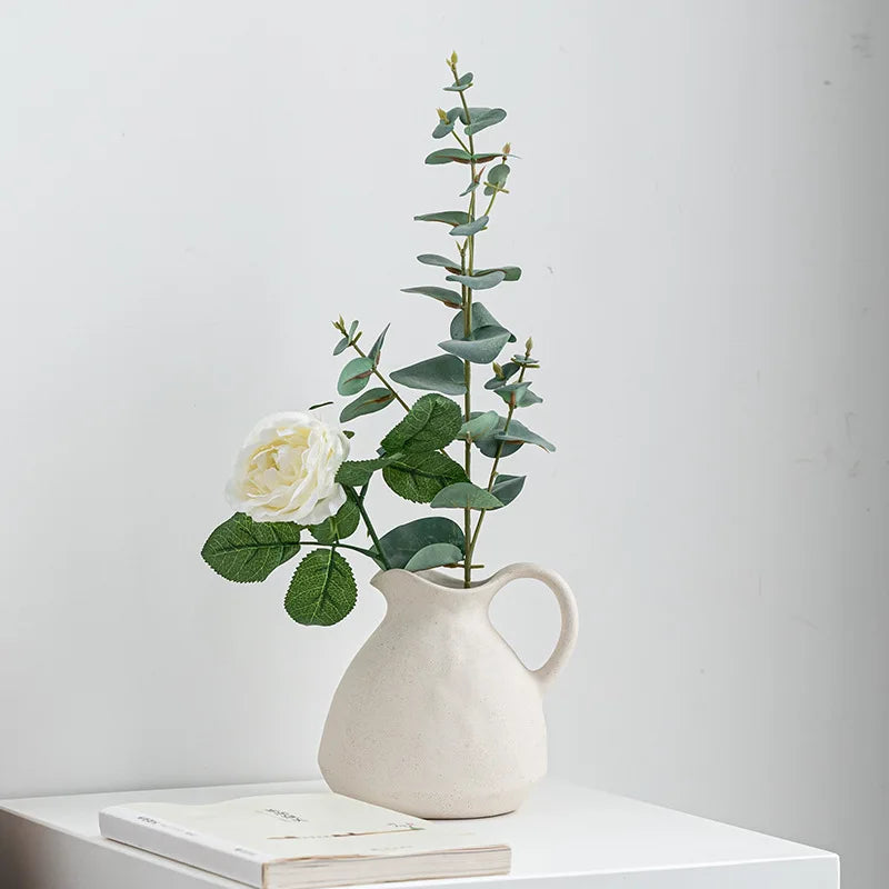 GlossyCharm - Texturiert keramische Vase