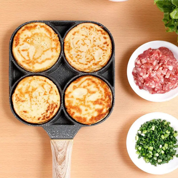 QuickCook - Bratpfanne mit mehr Abschnitten und durchsichtigem Griff