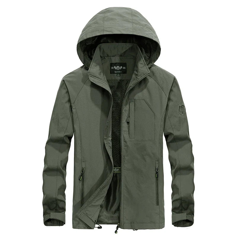 VersaShield - wasserdichte Windjacke mit Kapuze