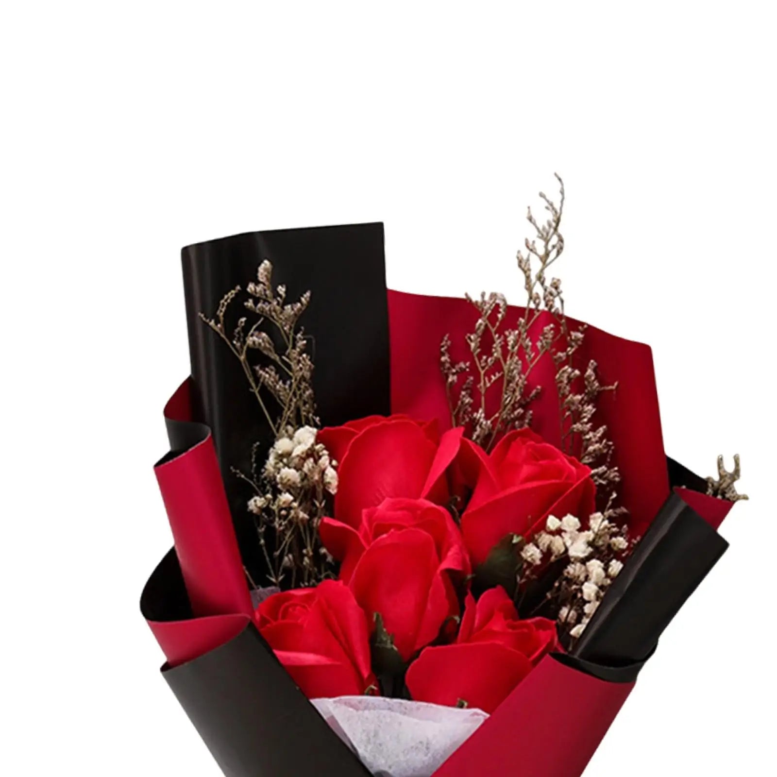Blumenstrauß mit duftender Seife