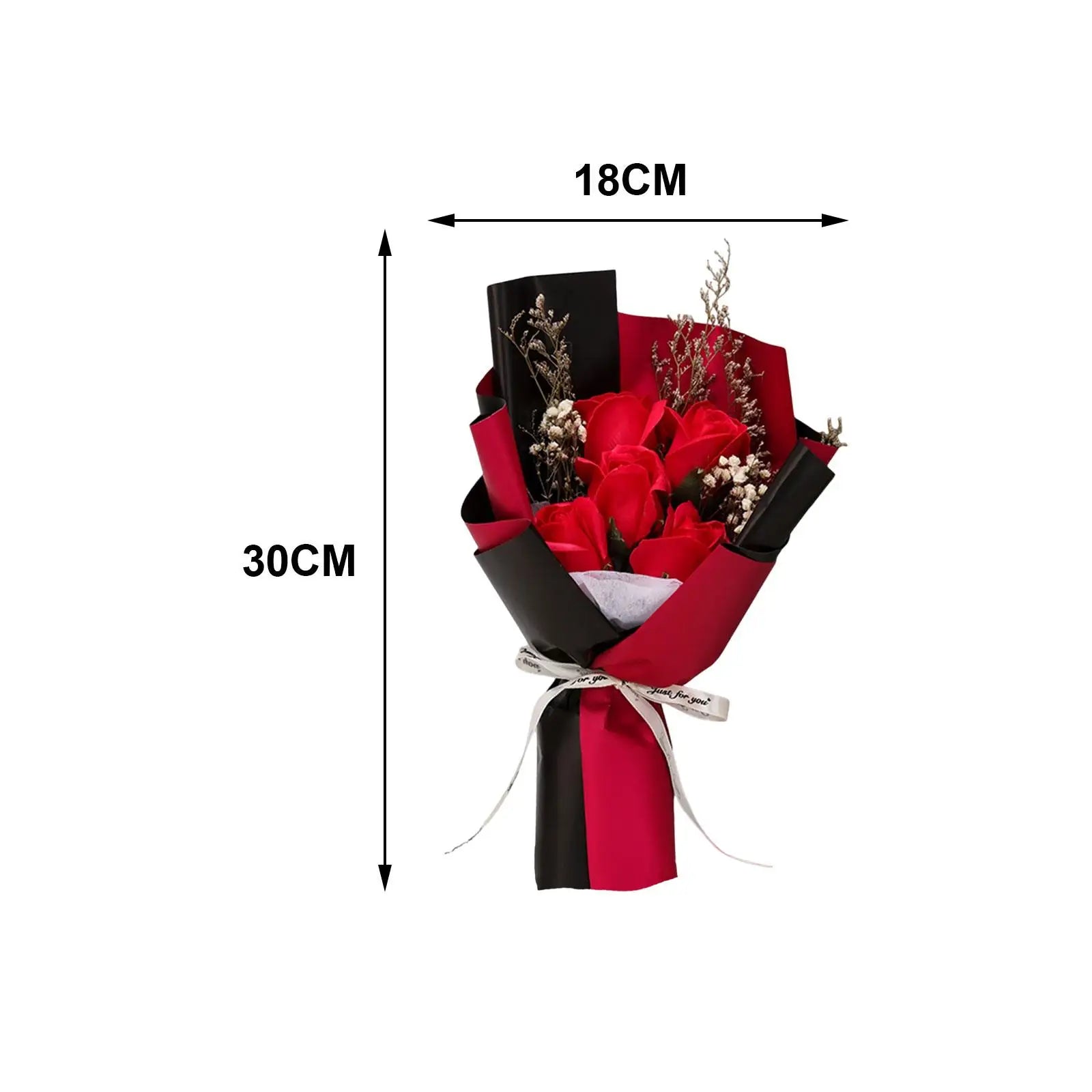 Blumenstrauß mit duftender Seife