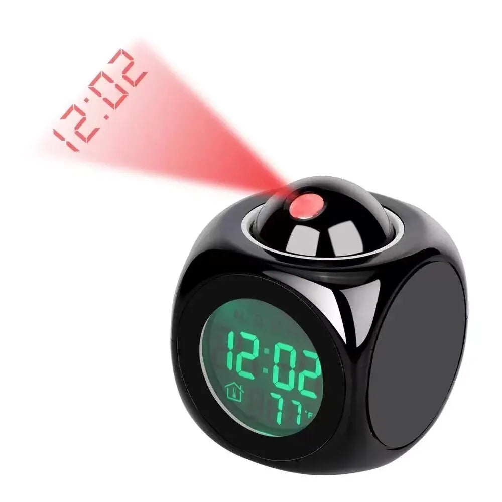 ProjecTime Digitaler Projektionswecker – Modernes LED-Uhr mit Klarer Zeitansicht