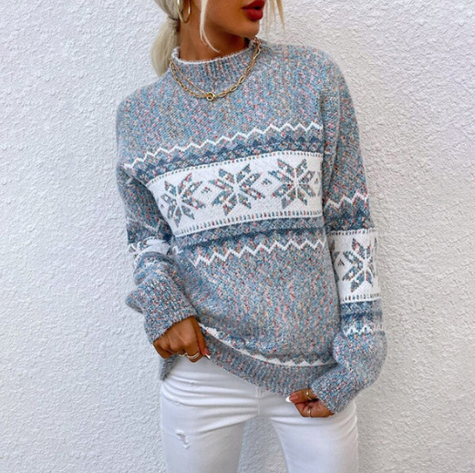 Fair Isle Strickpullover Geni