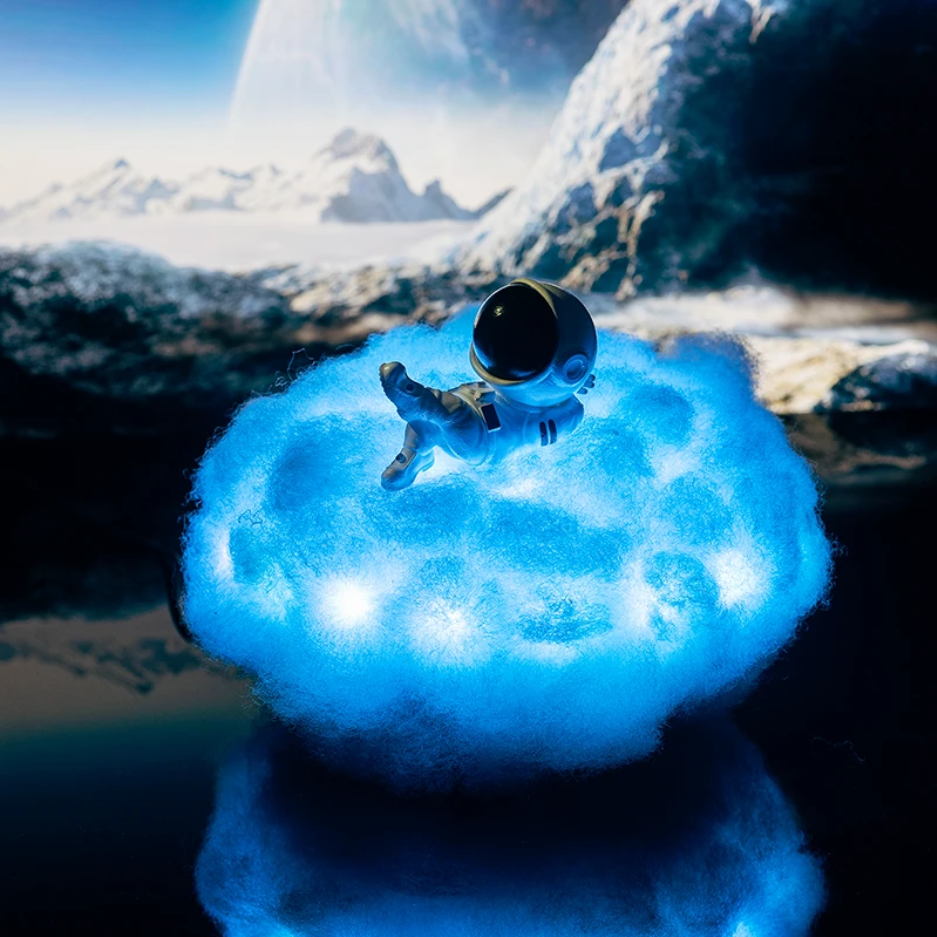 CosmicCloud - Astronauten Himmel Nachtlampe
