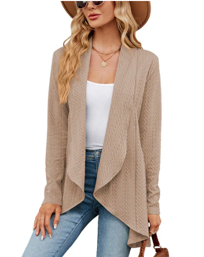 Inah Chic | Offener Cardigan mit mühelosem Charme