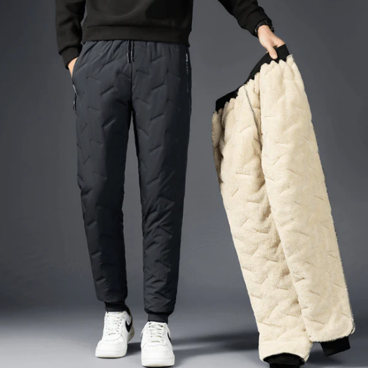 Carl Casual Thermohose – Warm & Komfortabel Fleecegefütterte Hose