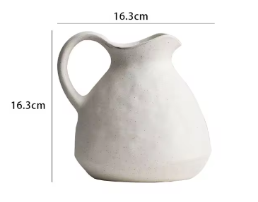 GlossyCharm - Texturiert keramische Vase