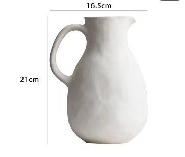 GlossyCharm - Texturiert keramische Vase