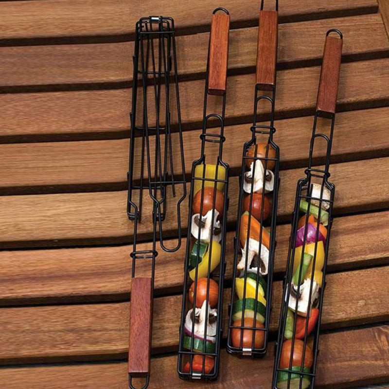 GrillMaster - Premium Grillkurvenset für Gemüse und Fleisch
