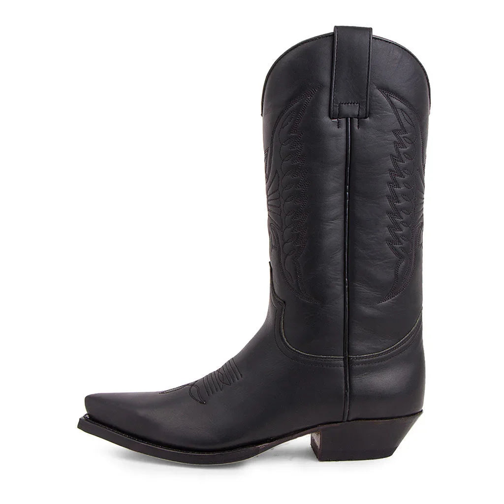 Magda - Klassische bestickte Cowboystiefel für zeitlosen Stil