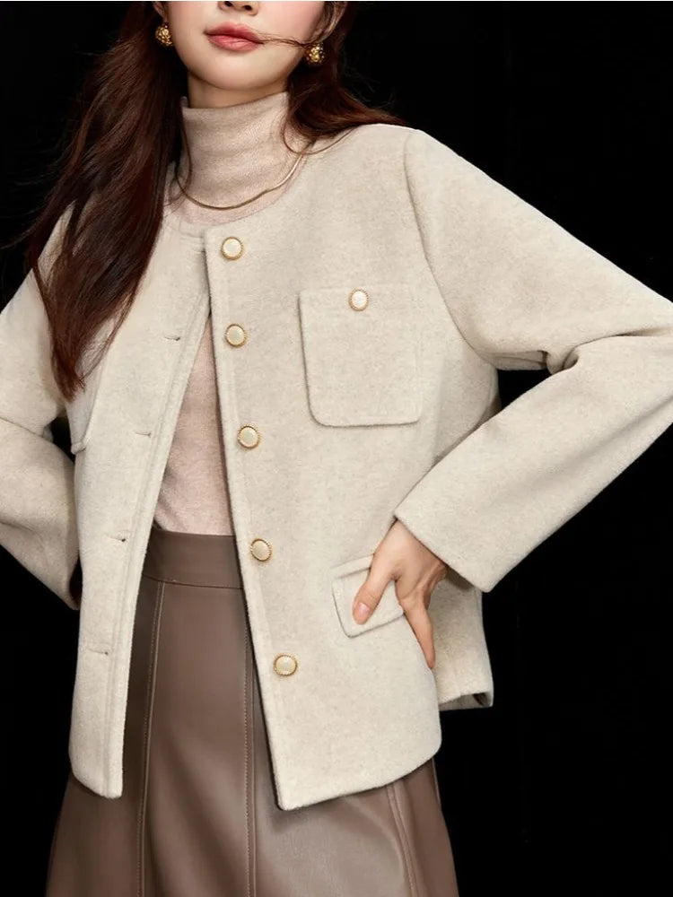 Carmina Chic Herbst- und Winterjacke für Frauen