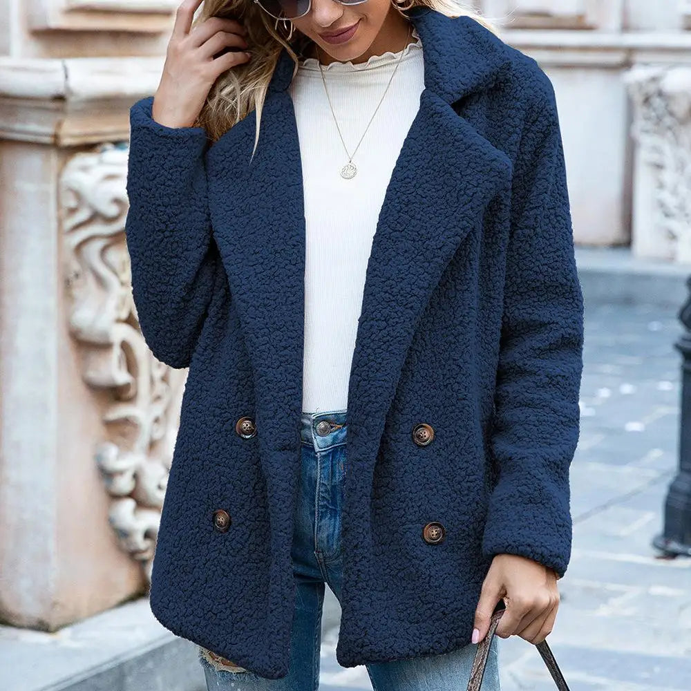 Langärmelige Fleece-Jacke Mira