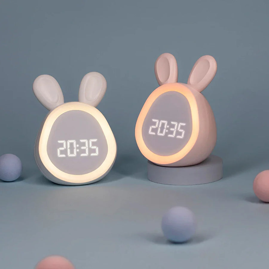 SweetDreams - LED aufladbare Hasen Uhr