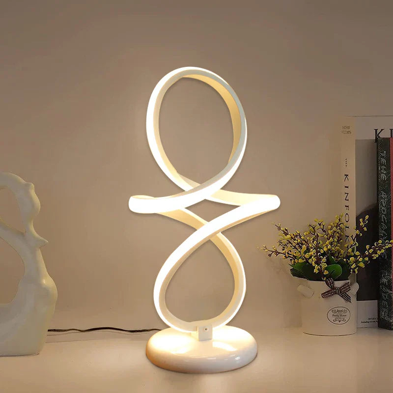 AbstractAccent - Moderne LED-Wirbelbordlampe