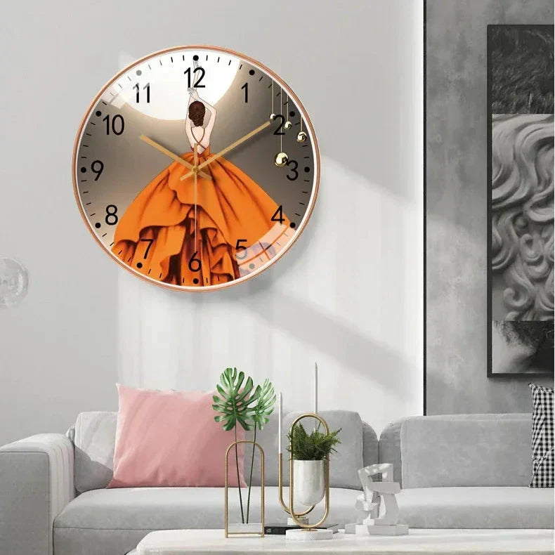 ScandiTick Elegante Wanduhr – Modernes Design für jede Einrichtung