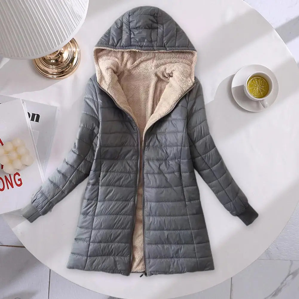 Marie - Hyggelige mittellange Jacke