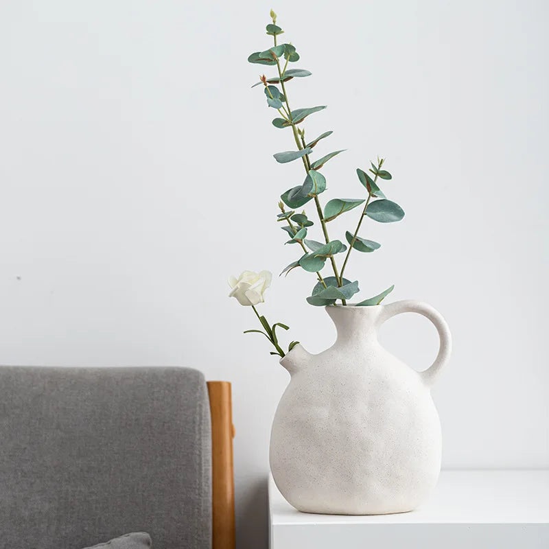GlossyCharm - Texturiert keramische Vase