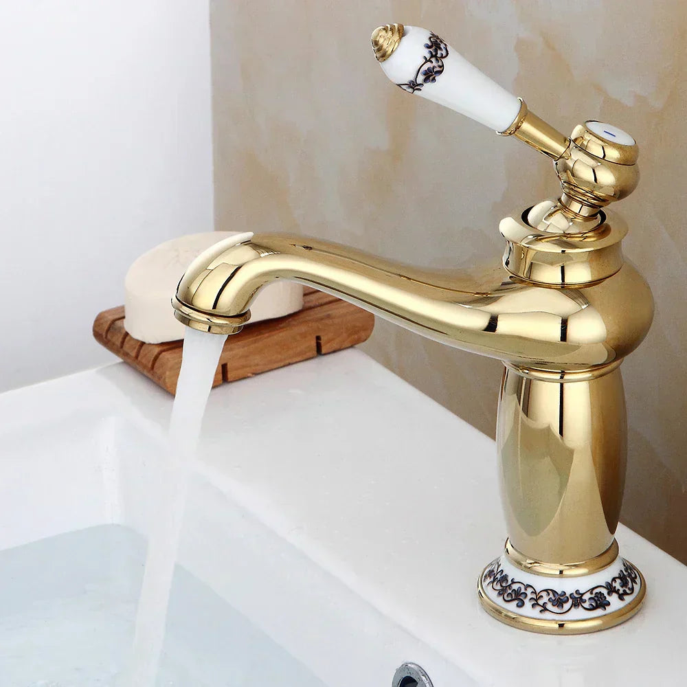RetroGlans Badezimmerarmatur im Vintage-Design mit einfacher Installation