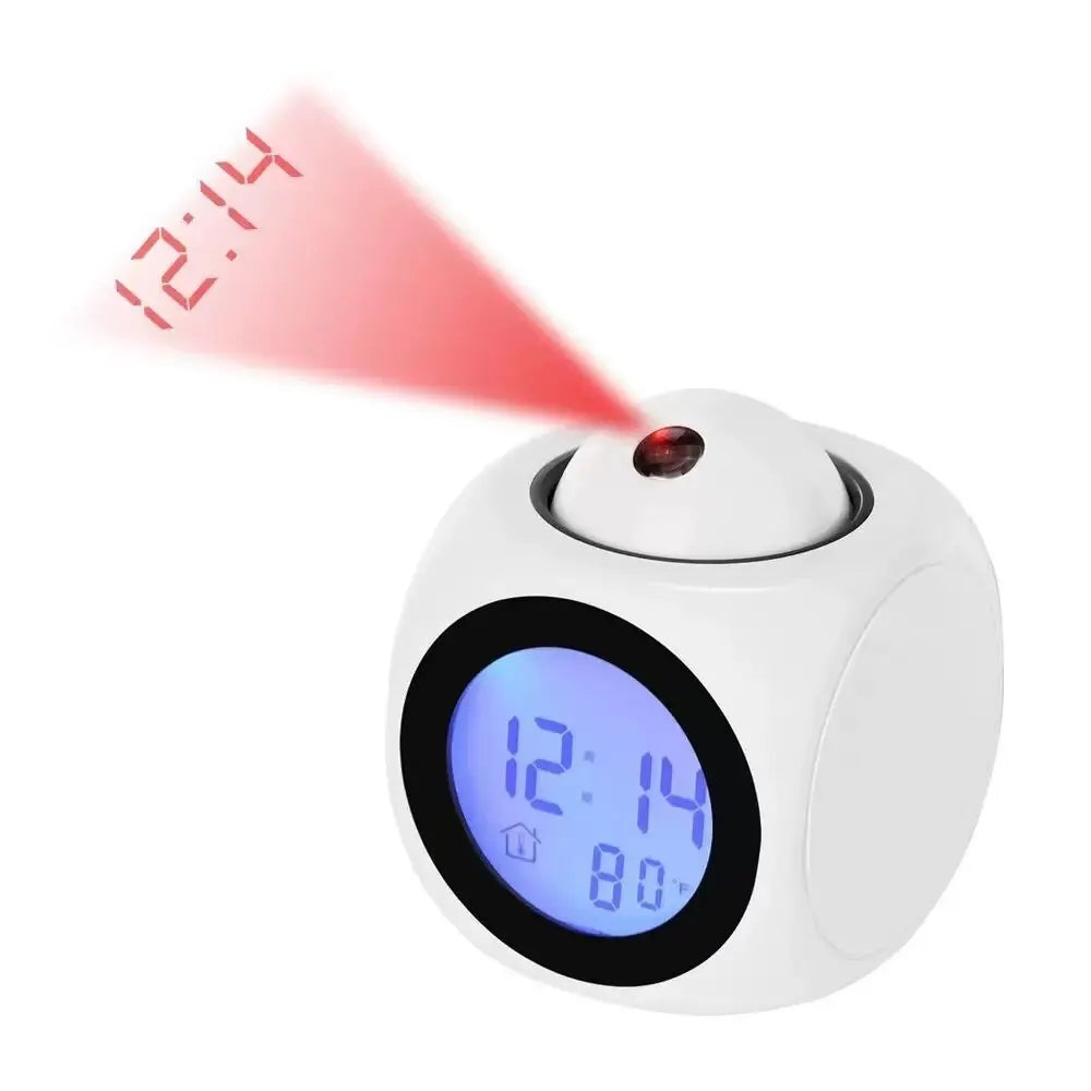 ProjecTime Digitaler Projektionswecker – Modernes LED-Uhr mit Klarer Zeitansicht