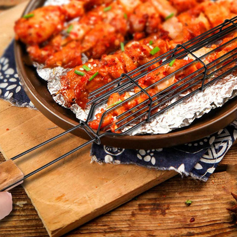 GrillMaster - Premium Grillkurvenset für Gemüse und Fleisch