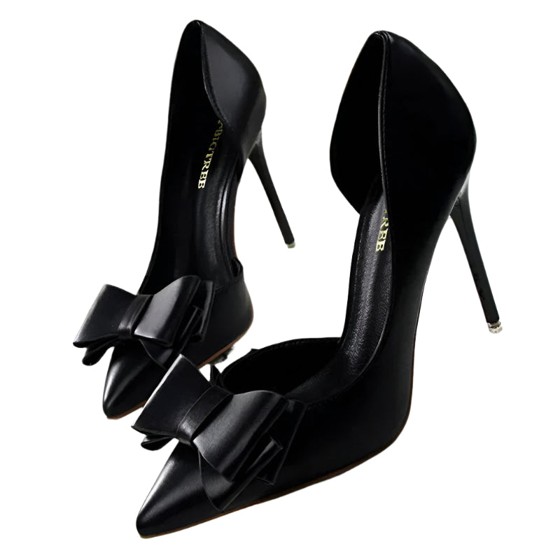 Nathalia – elegante High Heels mit Schleife