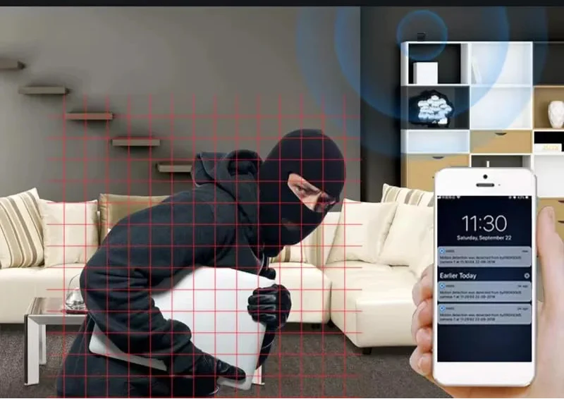 Mini WiFi Kamera – Drahtloses Überwachungskamera für Innen- und Außenbereich