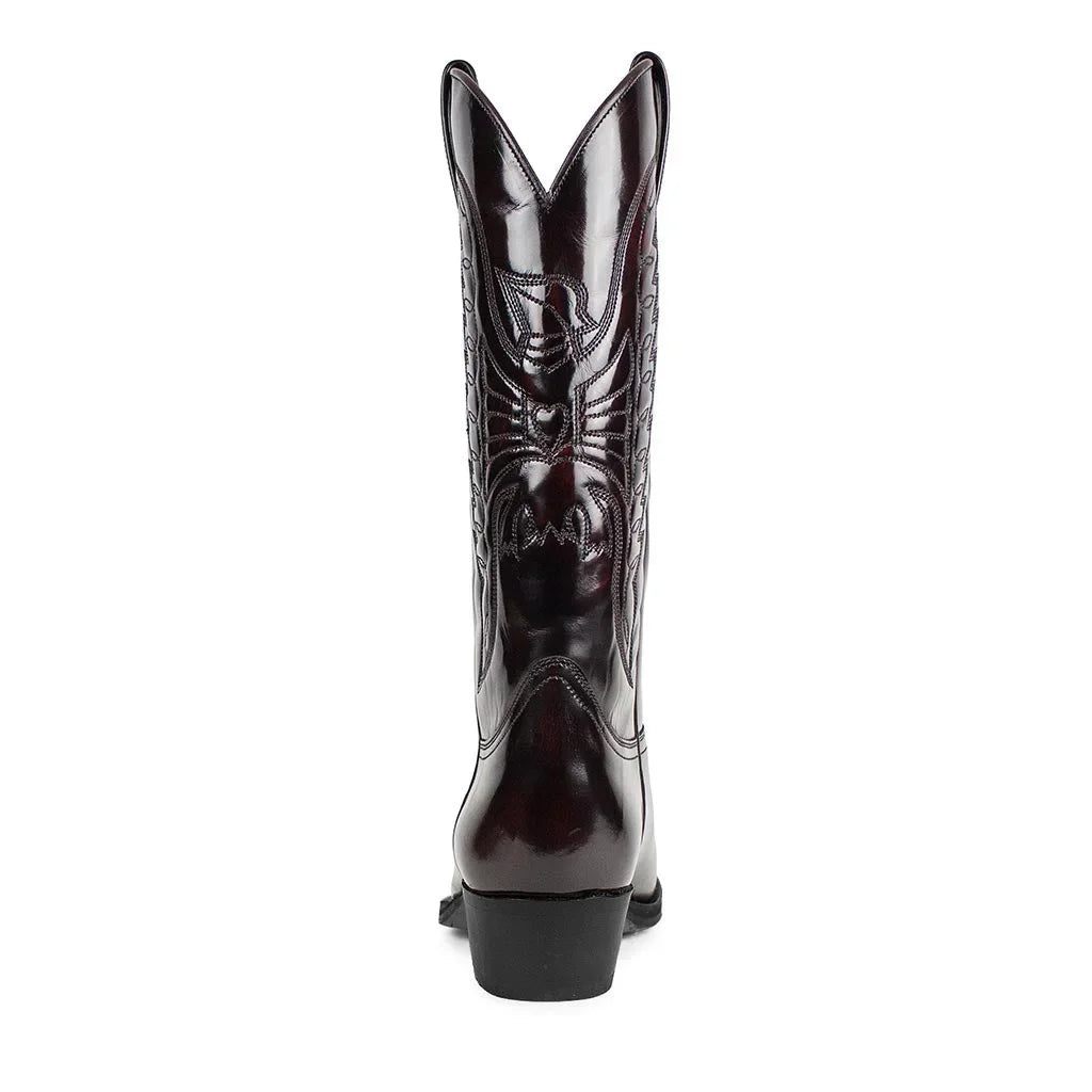 Magda - Klassische bestickte Cowboystiefel für zeitlosen Stil