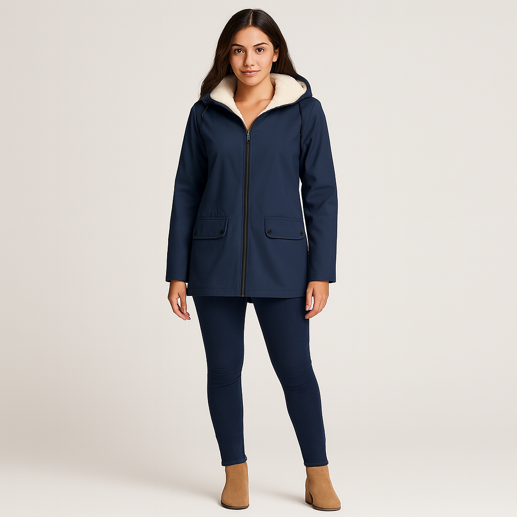 Shania | Wasserdichter Winter-Trenchcoat mit Kapuze