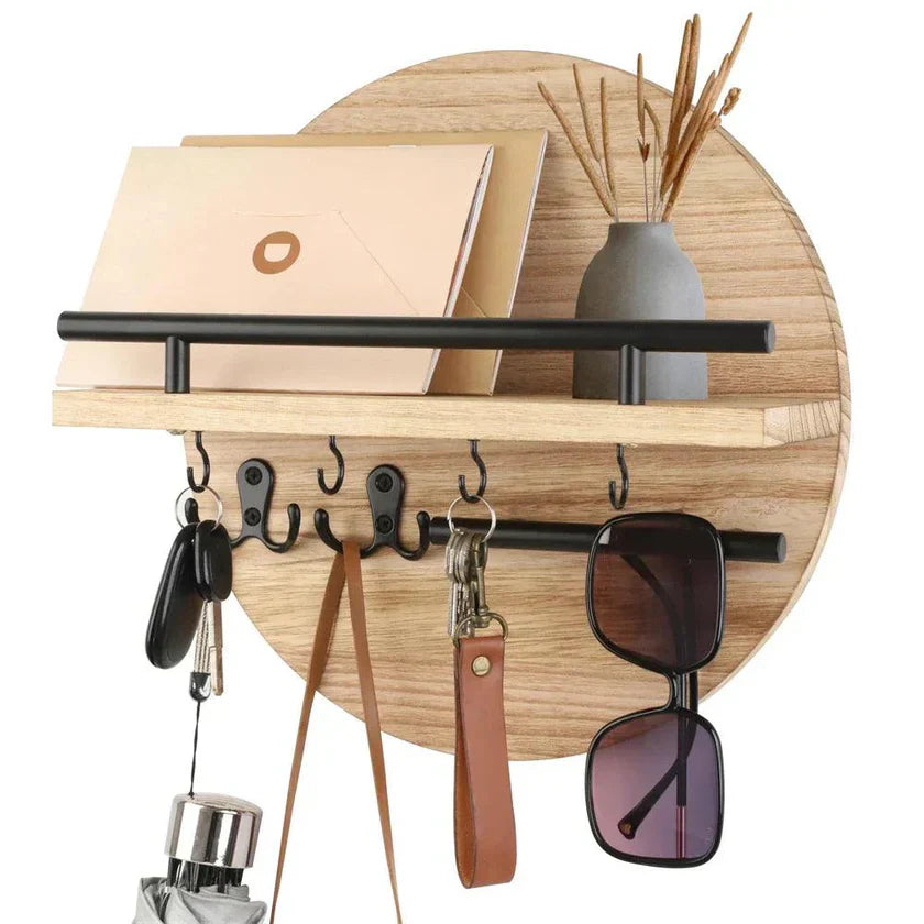 Nest Schlüsselhalter aus Holz