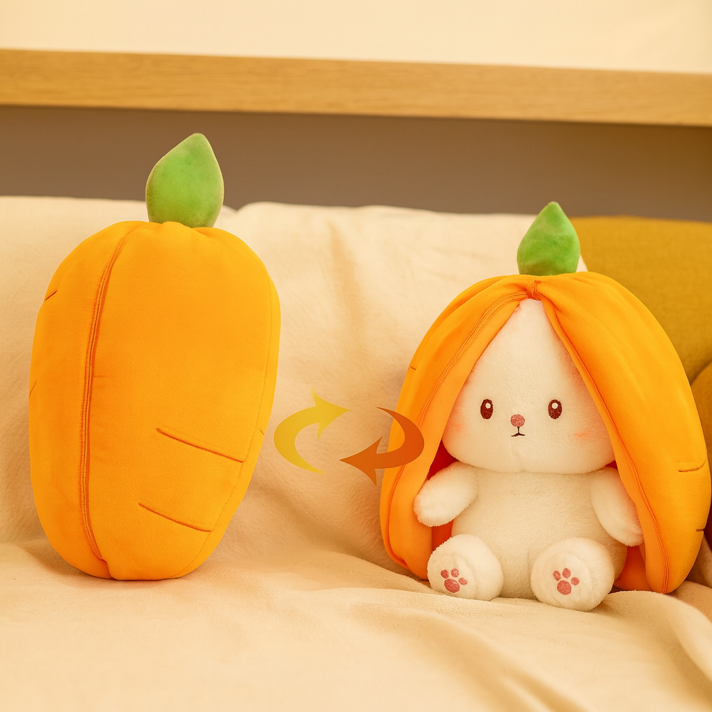 SnuggleBun | Wende-Plüschhase