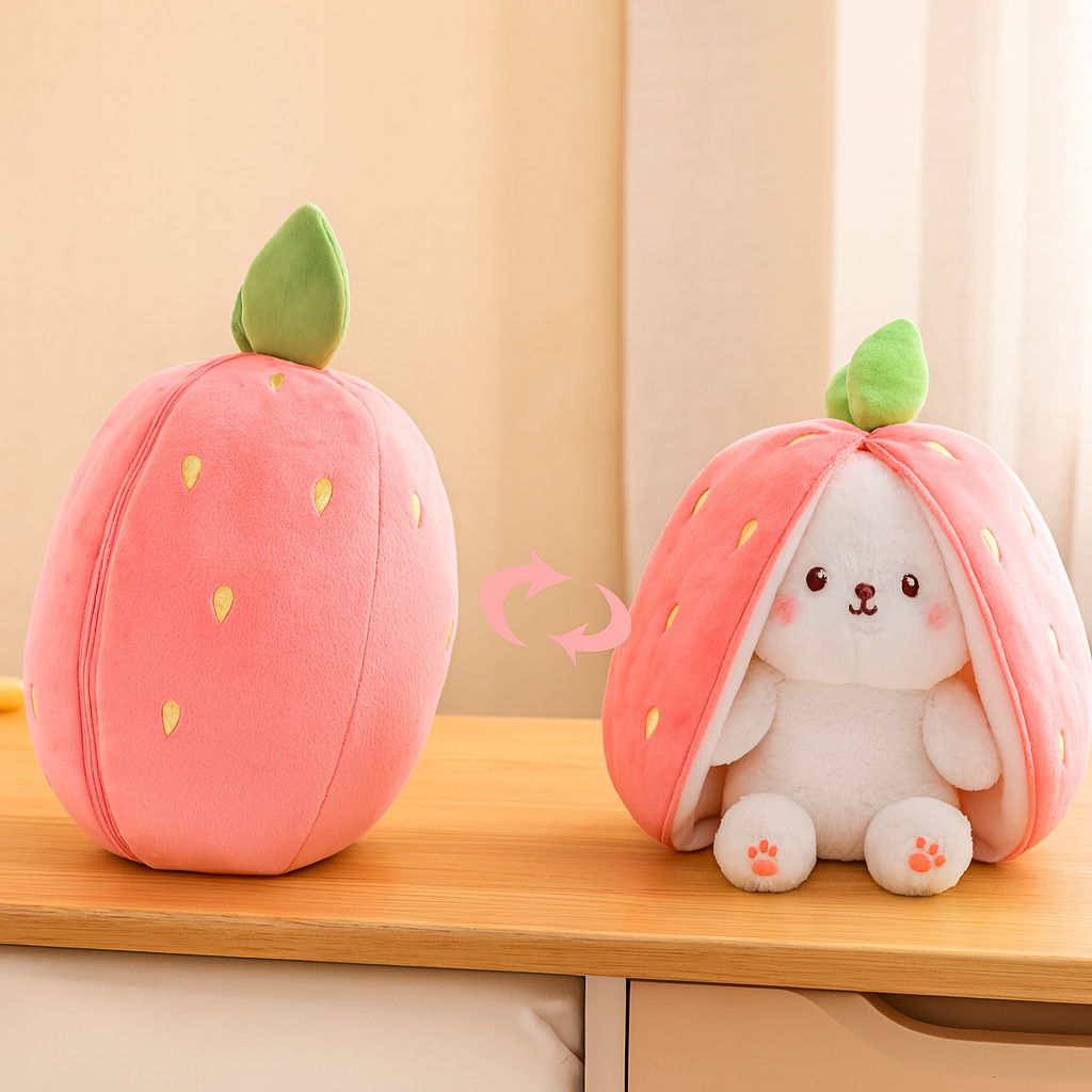 SnuggleBun | Wende-Plüschhase