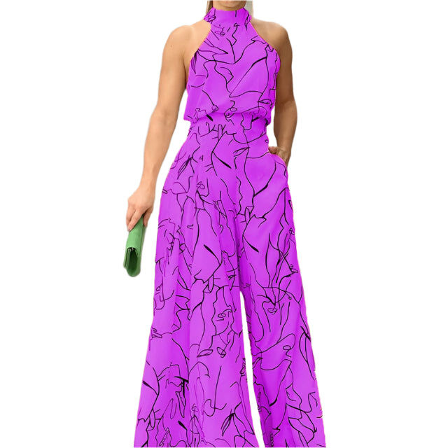 Veronica - Grime Jumpsuit mit Druck