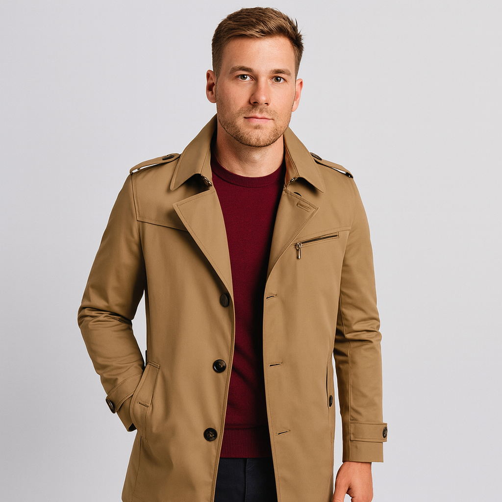 Stefan | Zeitloser Trenchcoat
