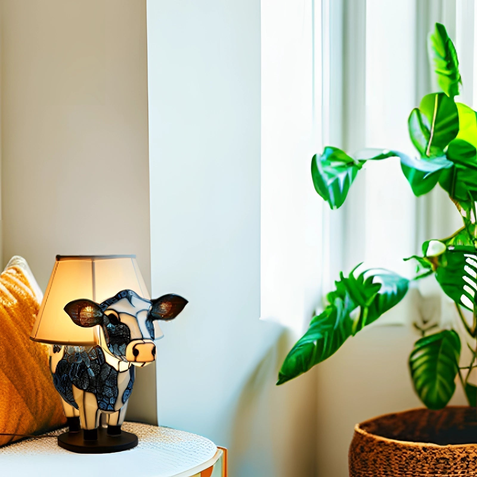 MooGlow Lustige Tischlampe – Tierisch inspiriertes Design für Spiel & Gemütlichkeit