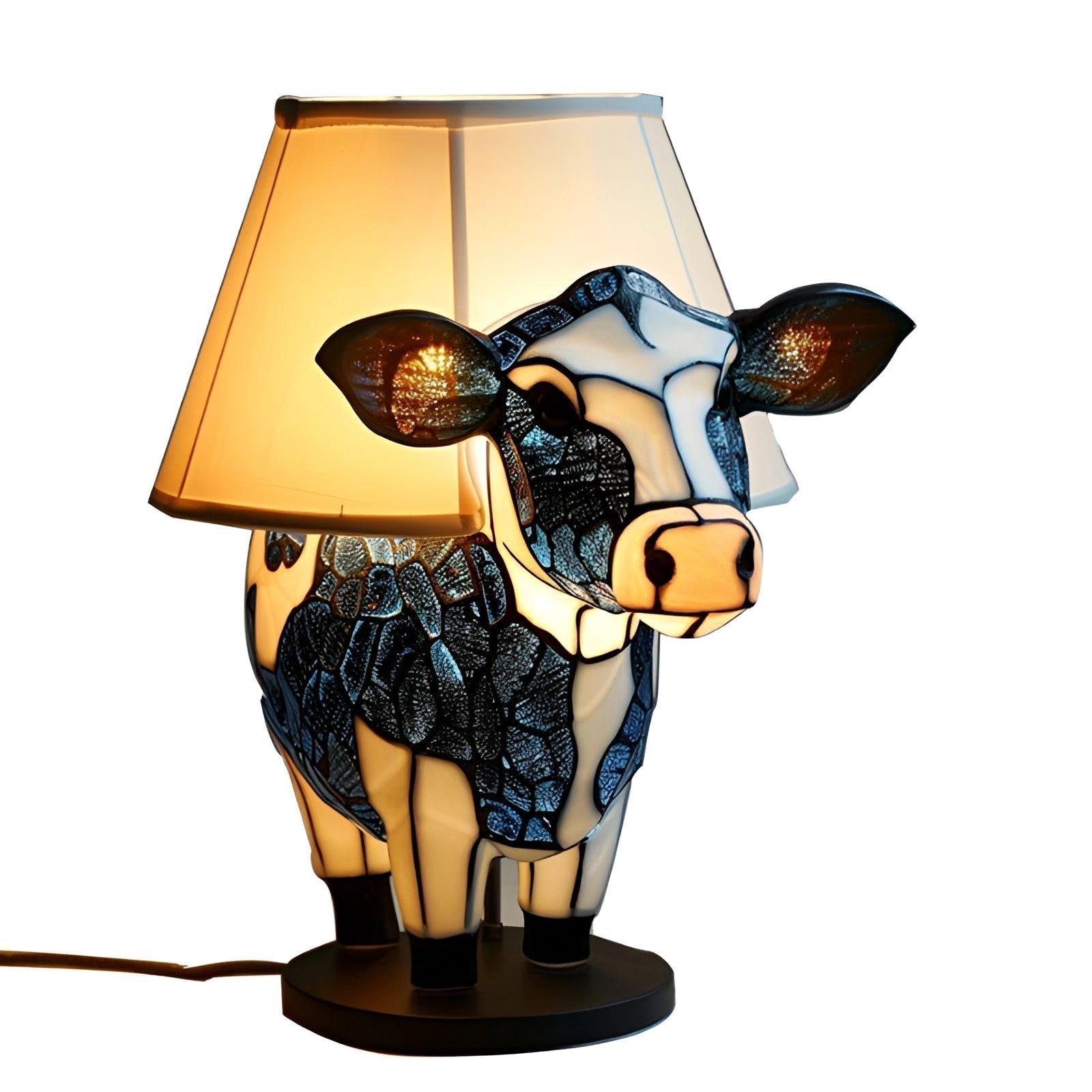 MooGlow Lustige Tischlampe – Tierisch inspiriertes Design für Spiel & Gemütlichkeit