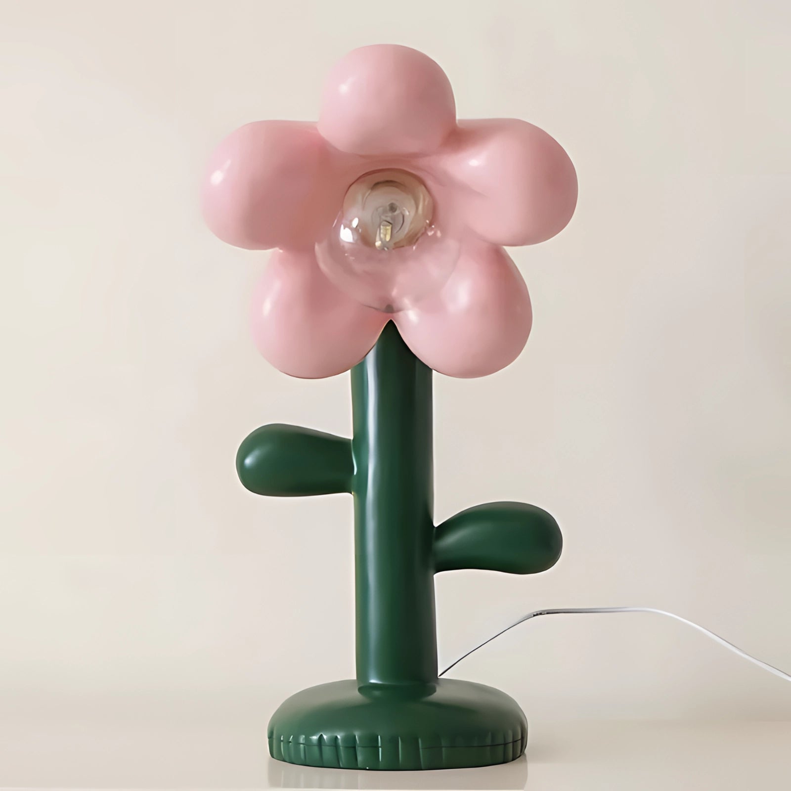 LunaBloom Tischlampe – Elegantes Blumen-design für eine Gemütliche Atmosphäre