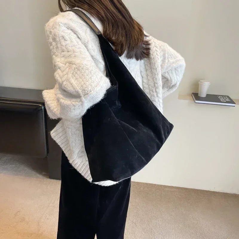 Edna - Lässige und weiche Design Cordhosen Tasche