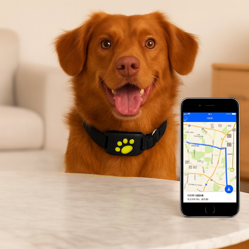 TrackMate | Sicheres und langlebiges GPS-Halsband für Haustiere