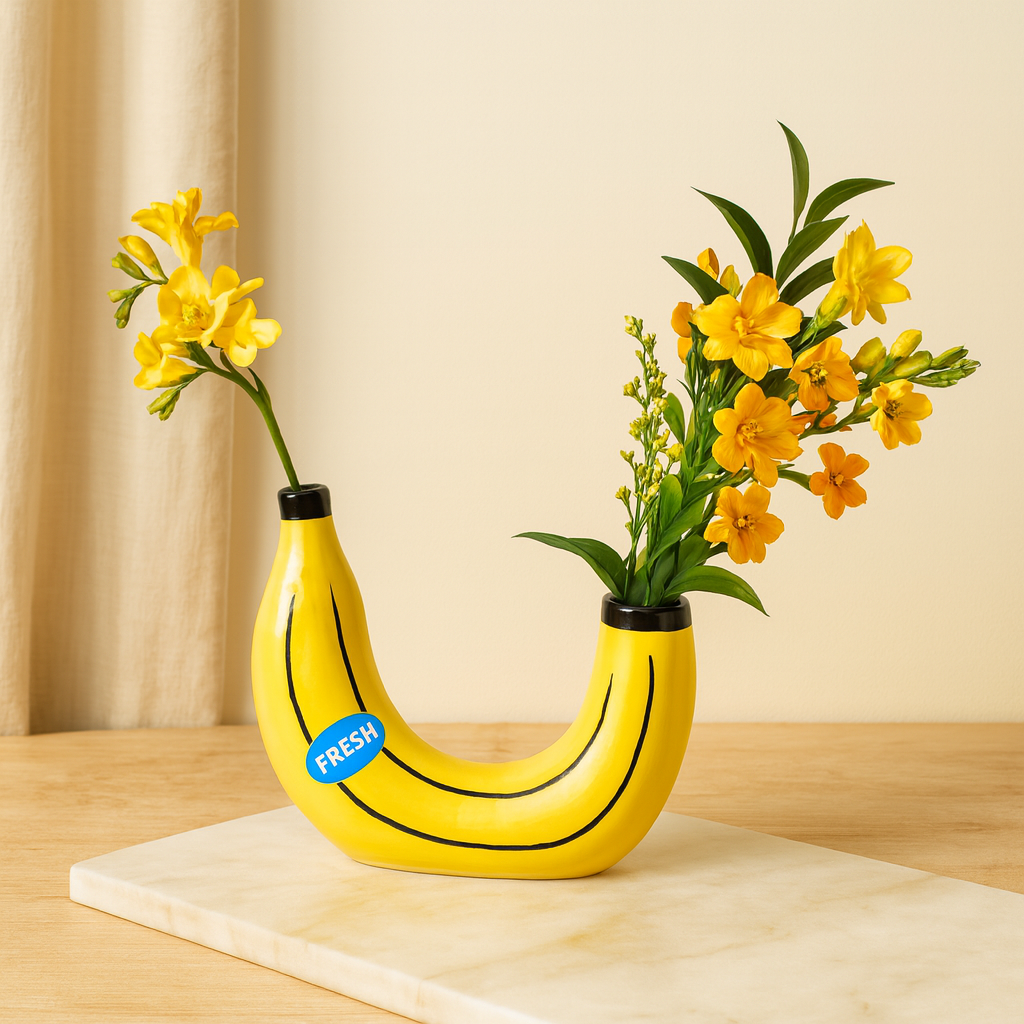 TropiRise | Skulpturale Bananenvase