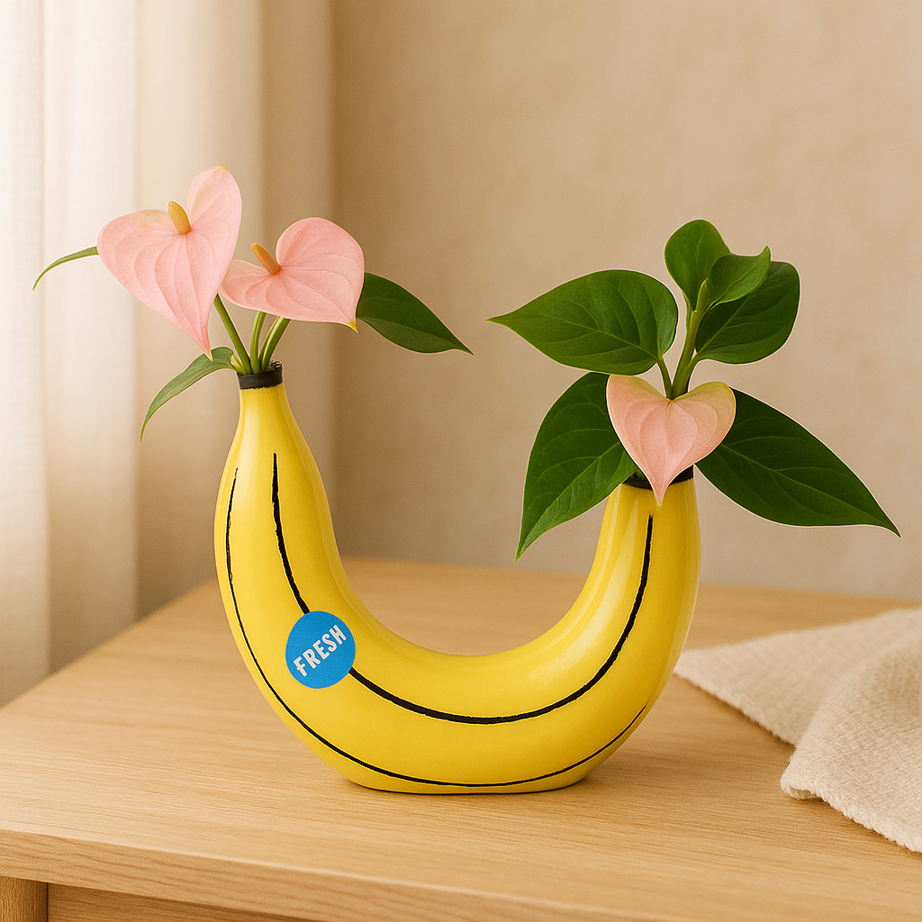 TropiRise | Skulpturale Bananenvase