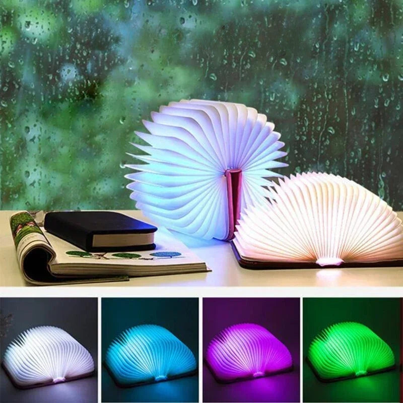 LumiFold elegante faltbare Buchlampe