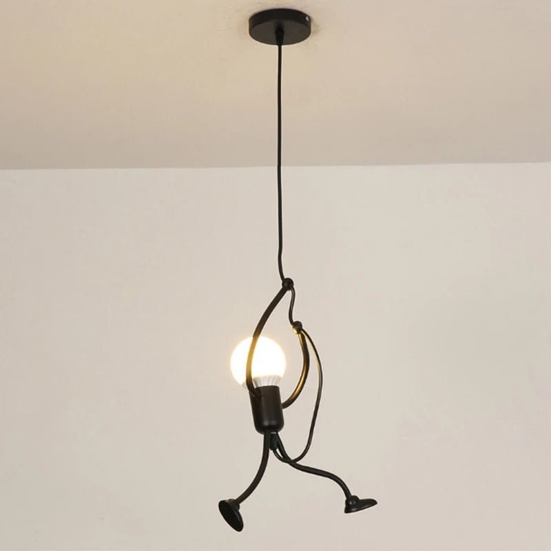 FunkyLight | Retro Hängeleuchte Iron Man