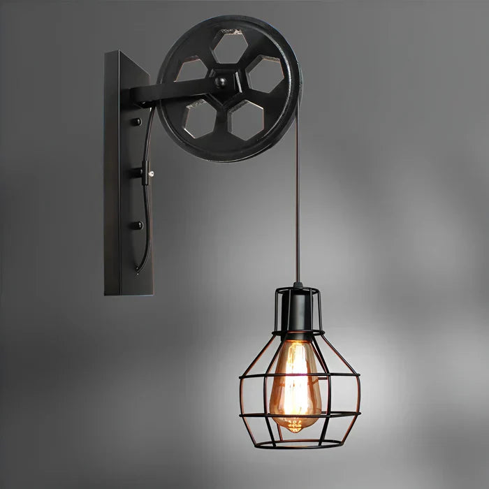 IndustrialGlow - Moderne LED-Wandleuchte