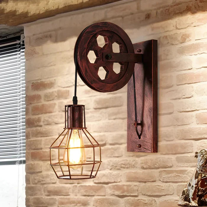 IndustrialGlow - Moderne LED-Wandleuchte