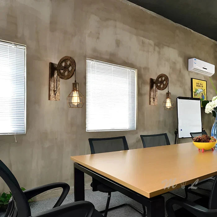 IndustrialGlow - Moderne LED-Wandleuchte